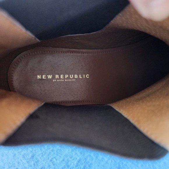 EUC New Republic Mark McNairy Suede Sonoma Chelsea Boots Crepe Sole Brown main image 11